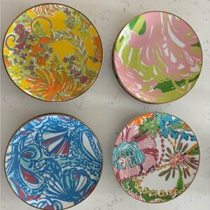 4 Lilly Pulitzer x Target plates